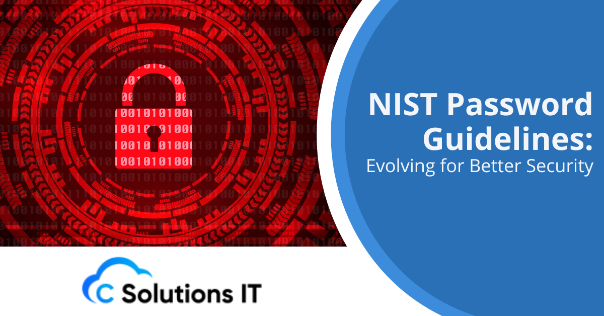 NIST Password Guidelines Evolving for Better Security