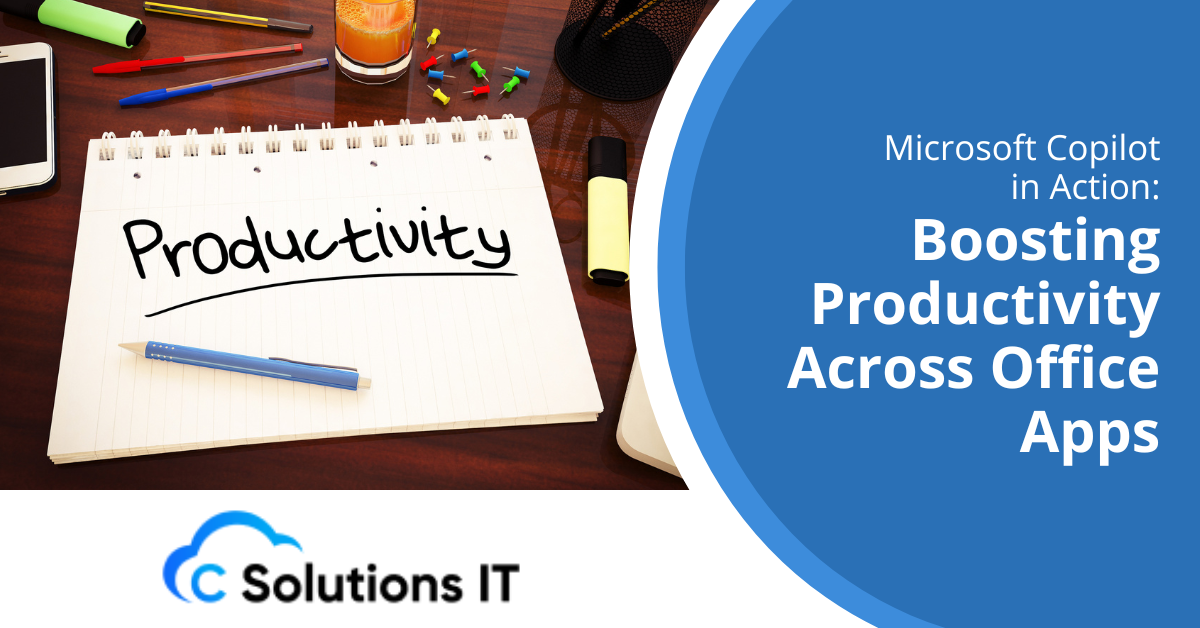 Microsoft Copilot In Action: Boosting Productivity Across Office Apps
